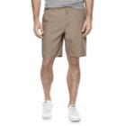 Men's Marc Anthony Slim-fit Linen-blend Shorts, Size: 30, Med Beige