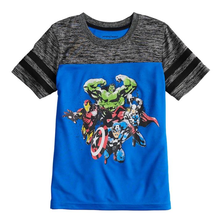 Boys 4-10 Jumping Beans&reg; Marvel Avengers Active Tee, Size: 5, Brt Blue