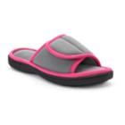 Women's Isotoner Selena Slide Slippers, Size: Large, Dark Pink