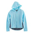Girls 7-16 & Plus Size So&reg; Full Zip Microfleece Hoodie, Size: 18 1/2, Blue
