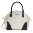 Adrienne Landau Ibiza Nolita Leather Satchel, Women's, White