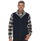 Men's Croft & Barrow&reg; Outdoor Quilted Vest, Size: Xl, Blue