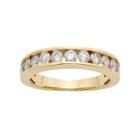 Igl Certified Diamond Wedding Ring In 14k Gold (1 Carat T.w.), Women's, Size: 6, White