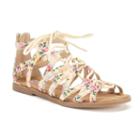 Unleashed By Rocket Dog Ariana Women's Sandals, Girl's, Size: 8, Beig/green (beig/khaki)