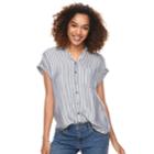 Women's Sonoma Goods For Life&trade; Dolman Shirt, Size: Xl, Dark Blue