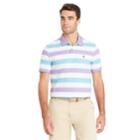 Men's Izod Sportflex Classic-fit Striped Stretch Performance Polo, Size: Xl, Brt Purple