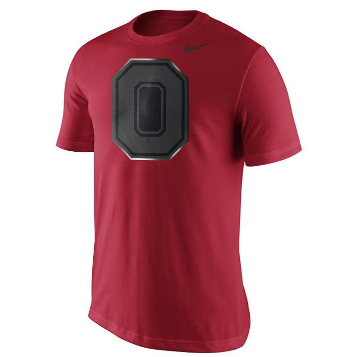 Men's Nike Ohio State Buckeyes Champ Drive Tee, Size: Small, Red