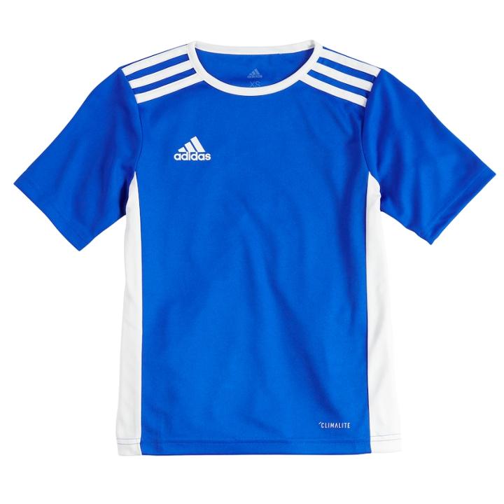 Boys 8-20 Adidas Entrada Tee, Size: Large, Turquoise/blue (turq/aqua)