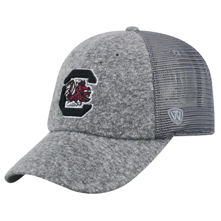 Adult Top Of The World South Carolina Gamecocks Fragment Adjustable Cap, Men's, Med Grey