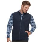 Men's Haggar Regular-fit In-motion Stretch Vest, Size: Xxl, Blue (navy)