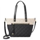 Utiliti Quilted Double Handle Tote, Women's, Med Grey