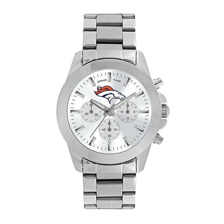 Women's Game Time Denver Broncos Knockout Watch, Silver