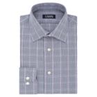 Men's Chaps Slim-fit No-iron Stretch-collar Dress Shirt, Size: 16.5-34/35, Blackwatch Plaid