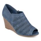Journee Collection Britny Women's Wedges, Size: Medium (8), Blue