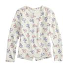 Girls 7-16 Harper & Elliott Split Back Pullover, Size: Small, Lt Beige