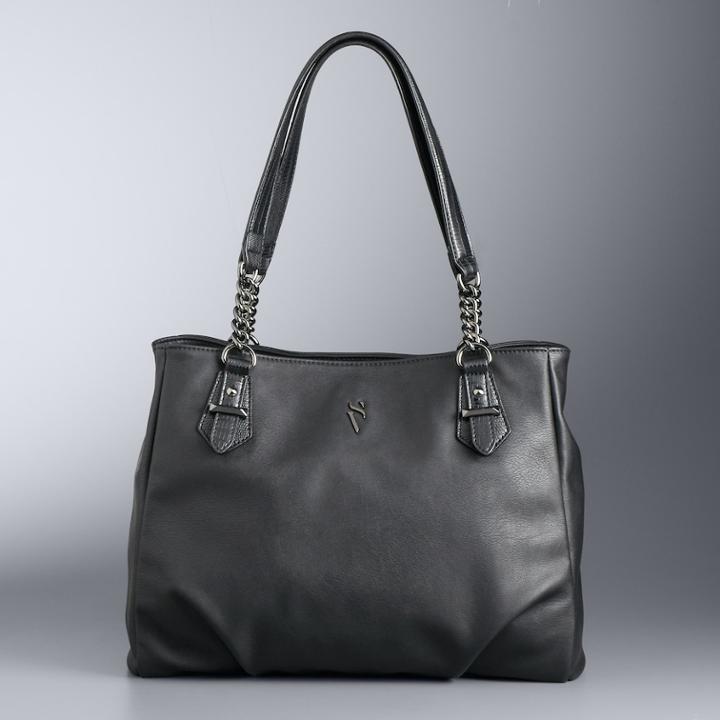 Simply Vera Vera Wang Rhyland Tote, Women's, Black