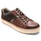 Banana Blues Men's Leather Sneakers, Size: 9, Brown
