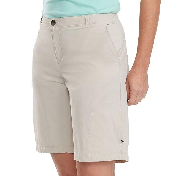 Women's Woolrich Geo Bermuda Shorts, Size: Small, Silver