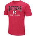 Men's Campus Heritage Rutgers Scarlet Knights Team Color Tee, Size: Large, Red