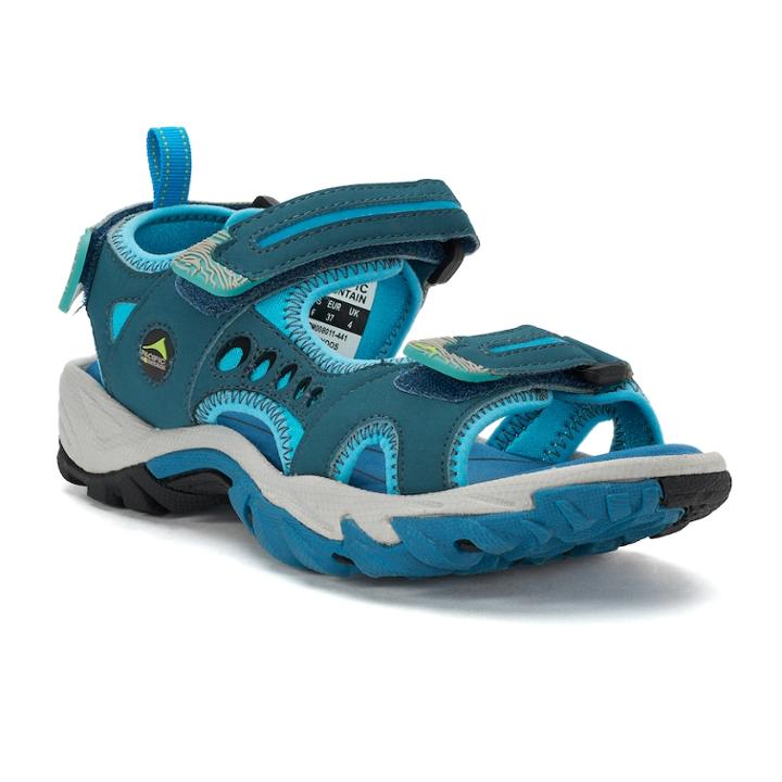 Pacific Mountain Osooyos Women's Sandals, Size: Medium (7.5), Turquoise/blue (turq/aqua)