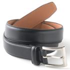 Men's Croft & Barrow&reg; Soft Touch Faux-leather Belt, Size: 42, Black