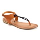 Seven7 Kello Women's Sandals, Girl's, Size: 8, Med Brown
