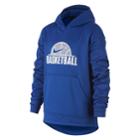 Boys 8-20 Nike Therma Basketball Pullover Hoodie, Size: Small, Blue