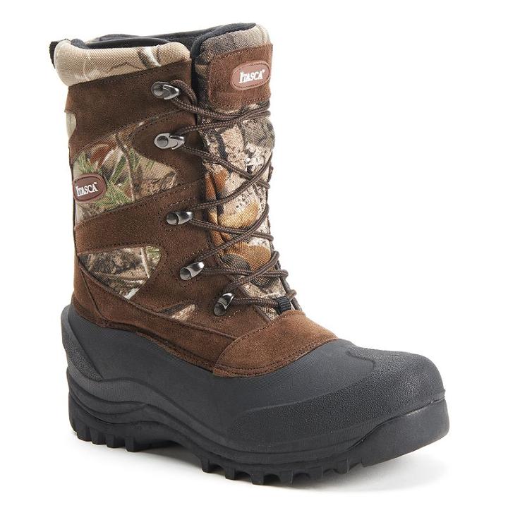 Itasca Ketchikan Men's Waterproof Winter Boots, Size: 14, Med Brown