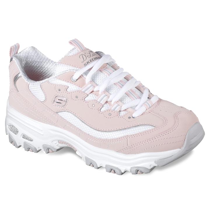 Skechers D'lites Biggest Fan Women's Athletic Shoes, Size: 8.5, Grey