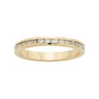 14k Gold 1/3 Carat T.w. Diamond Anniversary Ring, Women's, Size: 6.50, White