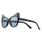 Girls 4-16 Cat Ear Sunglasses, Girl's, Black