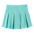 Girls 7-16 So&reg; Pleated Nep Skirt, Size: S/7-8, Turquoise/blue (turq/aqua)