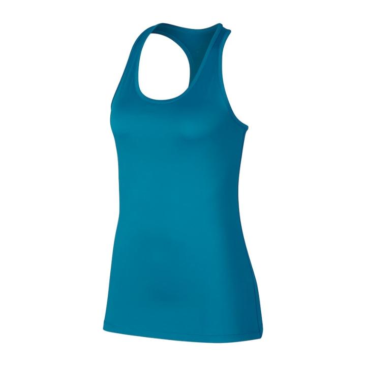 Women's Nike Dry Training Mesh Racerback Tank, Size: Medium, Brt Blue
