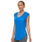 Women's Balance Collection Maebry Dolman Slub Tee, Size: Xl, Blue