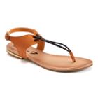 Seven7 Kello Women's Sandals, Size: 6, Med Brown