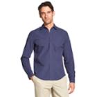Men's Izod Saltwater Blues Slim-fit Button-down Shirt, Size: Large, Dark Blue