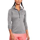Women's Under Armour Tech Twist 1/2-zip Top, Size: Xl, Grey (charcoal)