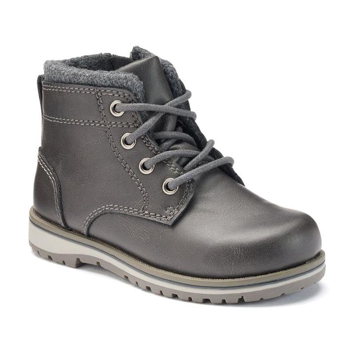 Jumping Beans&reg; Toddler Boys' Boots, Boy's, Size: 9 T, Grey