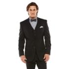 Men's Chaps Performance Slim-fit Suit Jacket, Size: 42 Short, Black