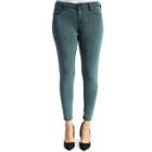 Juniors' Crave Colored Ankle Skinny Jeans, Teens, Size: 15, Orange Oth