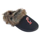 Women's Cincinnati Bearcats Scuff Slippers, Size: Medium, Black