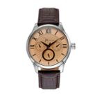 Marc Anthony Men's Smooth Sophistication Leather Watch, Size: Large, Brown