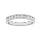 14k Gold 1/2 Carat T.w. Diamond Anniversary Ring, Women's, Size: 7, White
