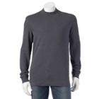 Big & Tall Croft & Barrow&reg; Classic-fit Interlock Mockneck Tee, Men's, Size: 4xb, Dark Grey