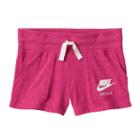 Girls 7-16 Nike Vintage Nep Shorts, Girl's, Size: Xl, Dark Red