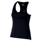 Women's Asics Soft Asx Dry Racerback Workout Tank, Size: Xs, Black