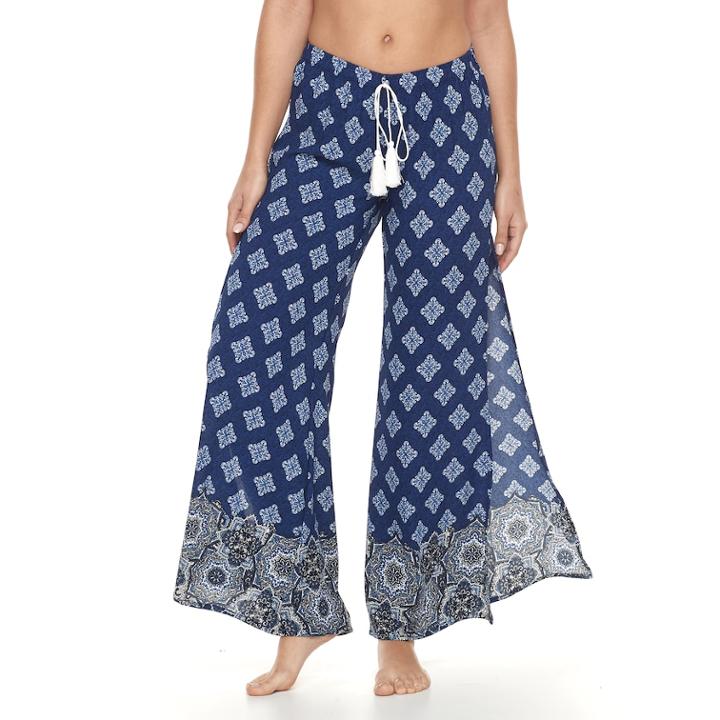 Women's Portocruz Flyaway Cover-up Pants, Size: Small, Med Blue
