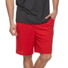 Big & Tall Tek Gear&reg; Regular-fit Mesh Shorts, Men's, Size: Xxl Tall, Med Red