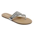 Olivia Miller Raelyn Women's Sandals, Girl's, Size: 10, Silver