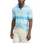 Men's Chaps Classic-fit Wide-striped Polo, Size: Small, Blue